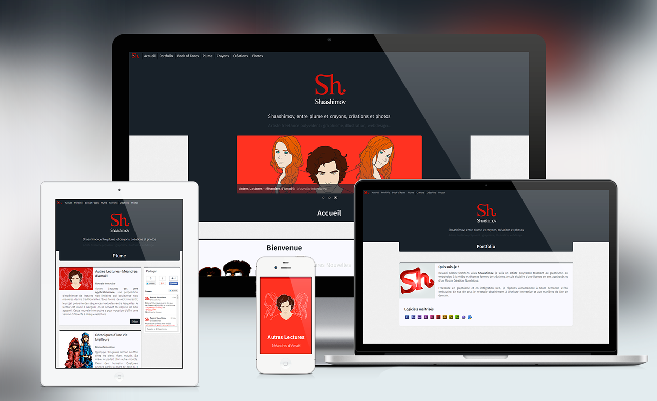 Version 4 du Site de Shaashimov