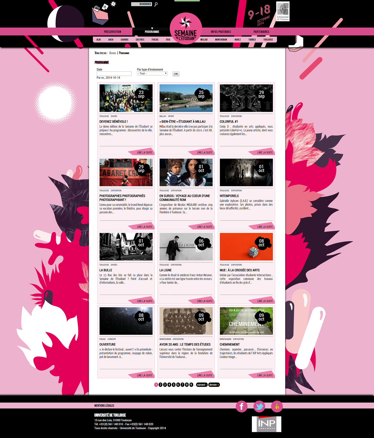 Semaine de l'Etudiant 2014