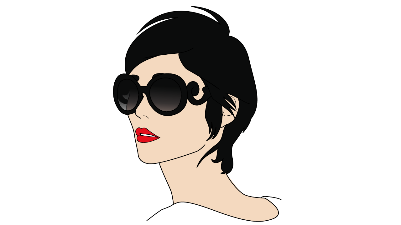 Illustration Femme solaire pour OPTICEO